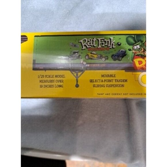 AMT Rat Fink Truck Model Kit - AMT1292 New Sealed Box - Picture 10 of 11